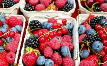 Gezond fruit voor de vitamines en mineralen. gezond fruit